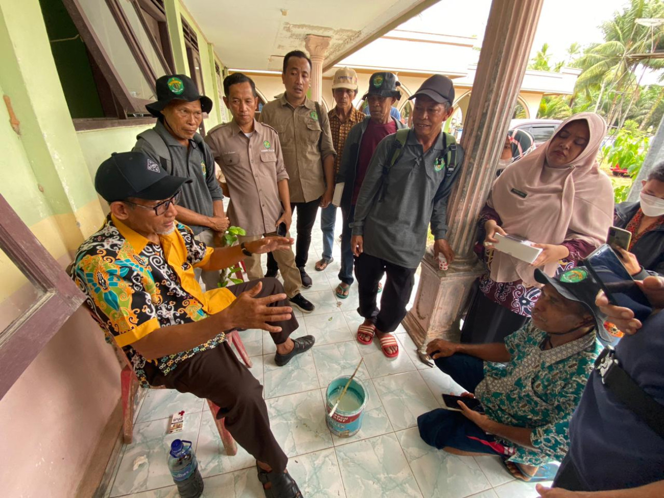 Tekan Biaya Produksi, Disbun Kaltim Latih Petani Karet Membuat Latek Pembeku Karet Dari Bahan Alami