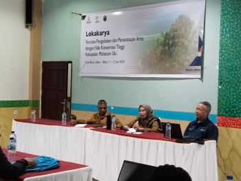 Disbun Gelar Lokakarya Rencana Pengelolaan dan Pemantauan Area dengan Nilai Konservasi Tinggi (RPP ANKT) di Kabupaten Mahakam Ulu,