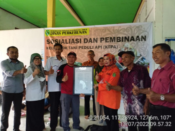 Disbun Sosialisasi Penurunan Emisi GRK Melalui Pembinaan KTPA