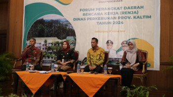 Perkuat Sektor Perkebunan, Disbun Selenggarakan Forum Renja Tahun 2024