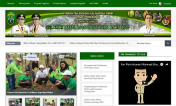 Disbun Jadi SKPD Percontohan Pengelolaan KIP Berbasis Website